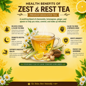Zest & Rest Tea – Premium Medicated Tea Benefits