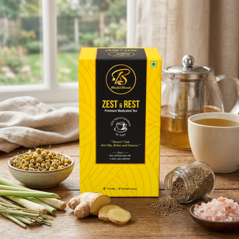 Zest & Rest Tea – Premium Medicated Tea
